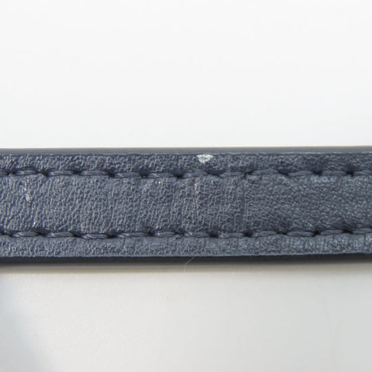 COACH Handbag F78263 leather Navy Women Used Authentic