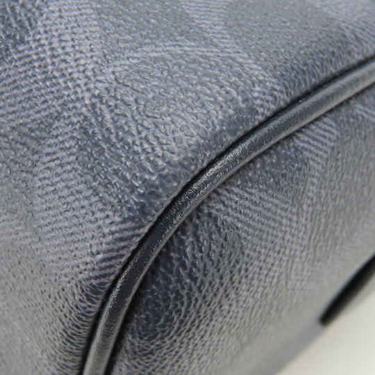 COACH Handbag F78263 leather Navy Women Used Authentic