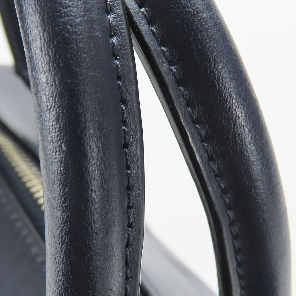 COACH Handbag F78263 leather Navy Women Used Authentic