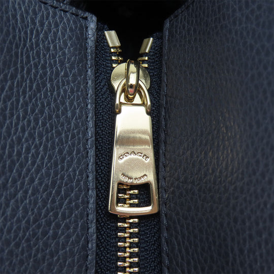 COACH Handbag F26160 Denim, Leather blue Women Used Authentic