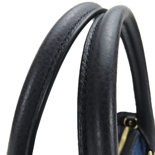 COACH Handbag F26160 Denim, Leather blue Women Used Authentic