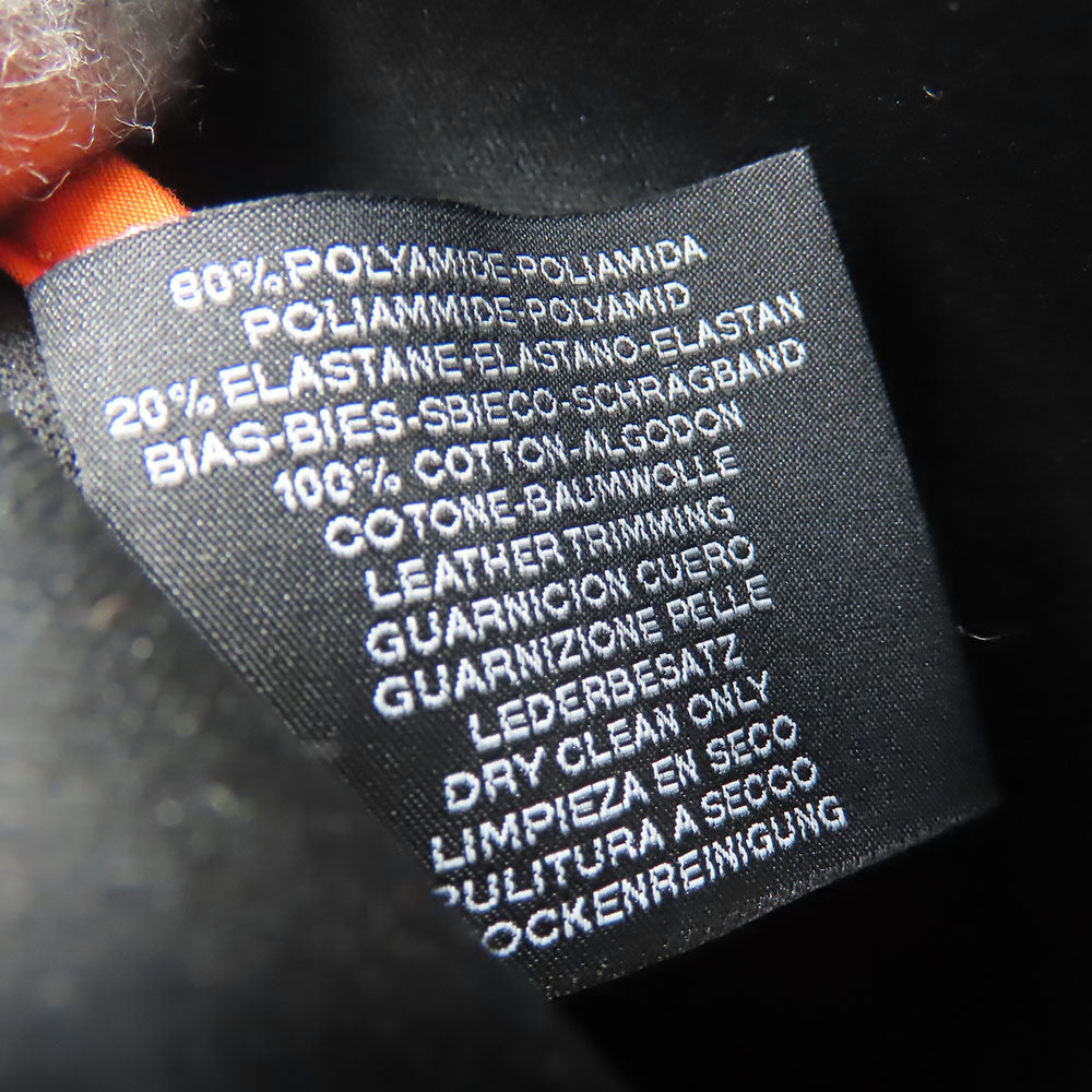 HERMES Pouch Polyurethane Orange Neovan Thalassa PM