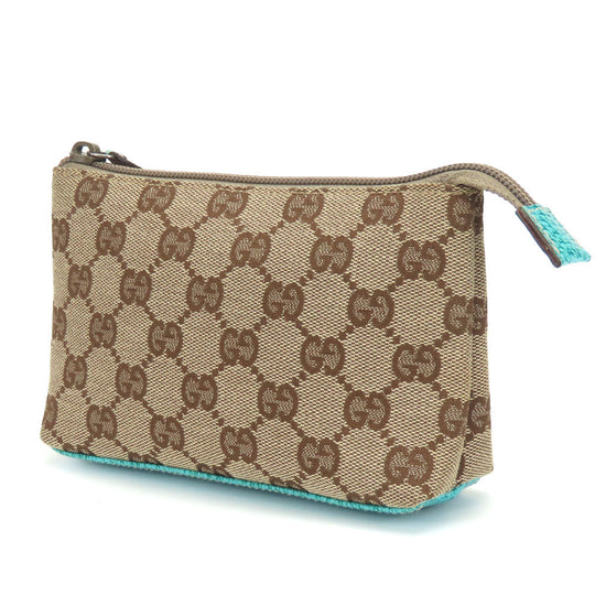 GUCCI Pouch 115237 GG canvas beige