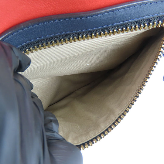 COACH Shoulder Bag 19995 leather multicolor Women Used Authentic