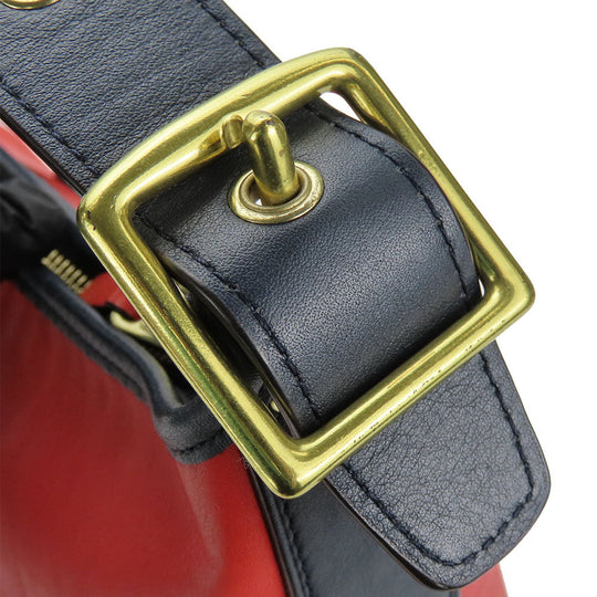 COACH Shoulder Bag 19995 leather multicolor Women Used Authentic