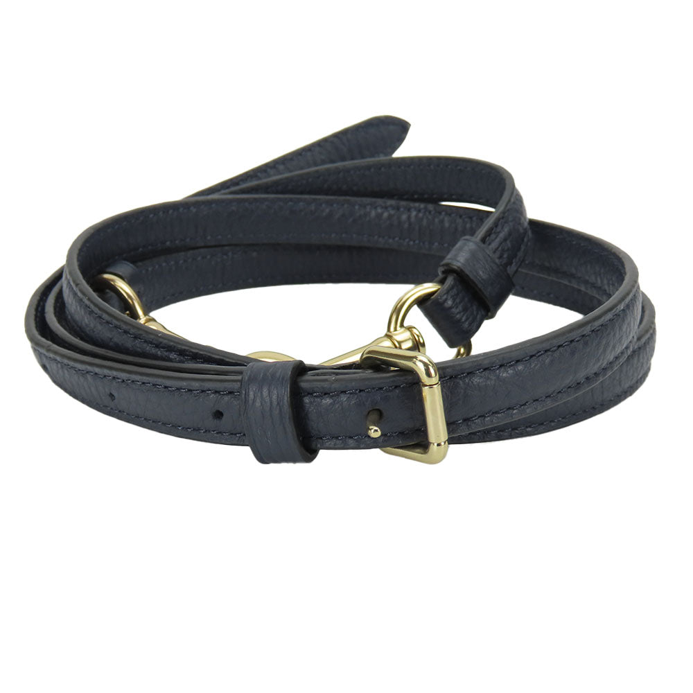 COACH Handbag C6229 leather Navy Casey Satchel Women Used Authentic