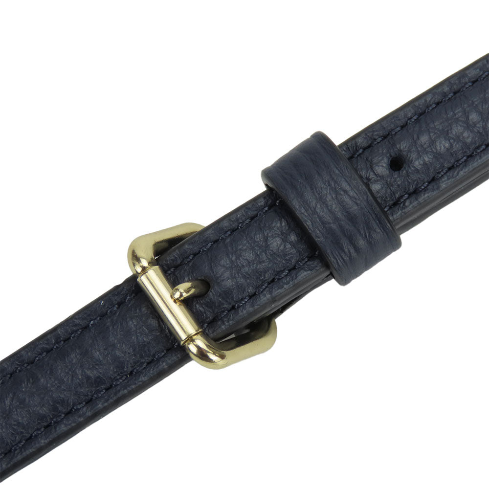 COACH Handbag C6229 leather Navy Casey Satchel Women Used Authentic