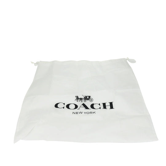 COACH Tote Bag F79608 leather Navy Women Used Authentic