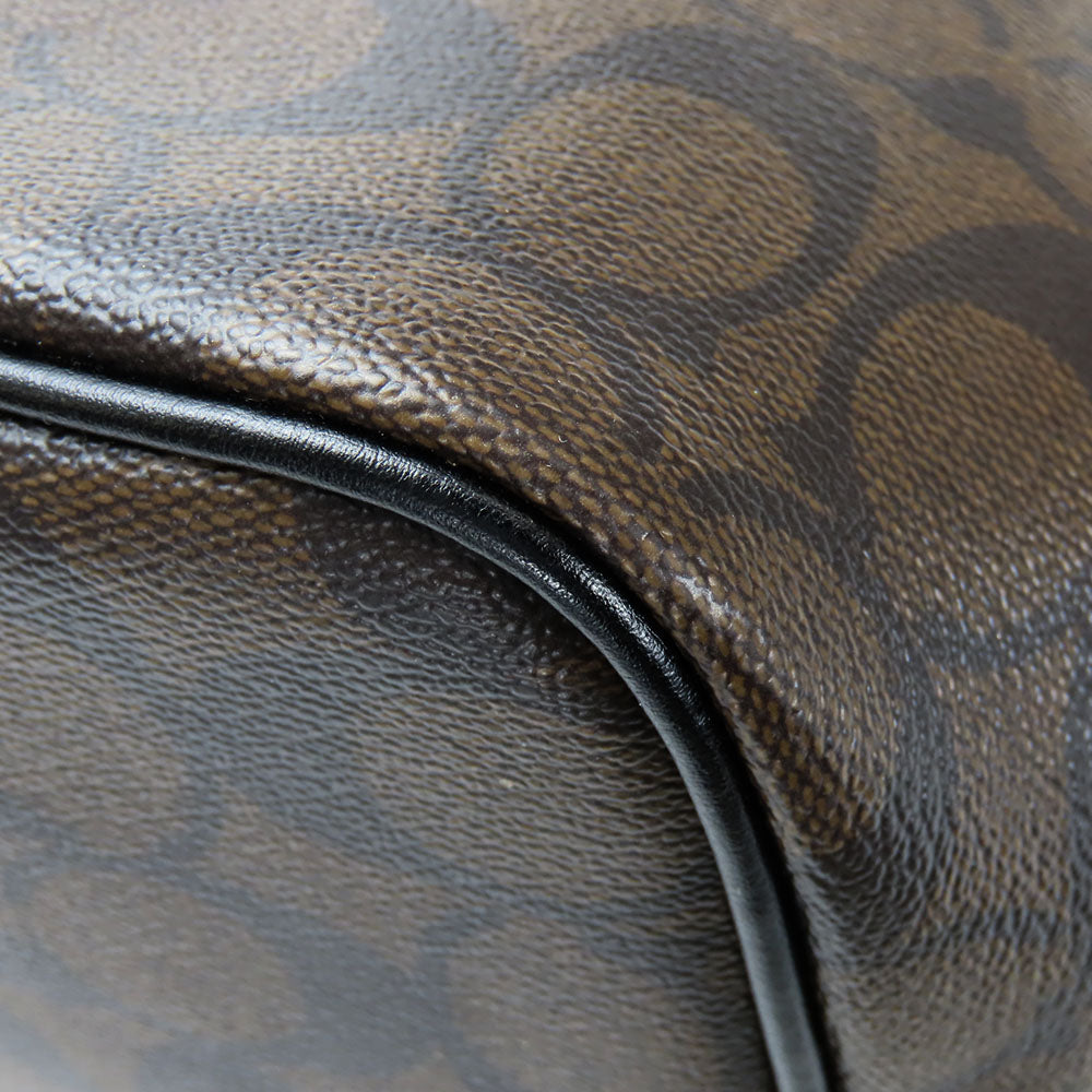 COACH Tote Bag F57842 Leather, PVC black Women Used Authentic