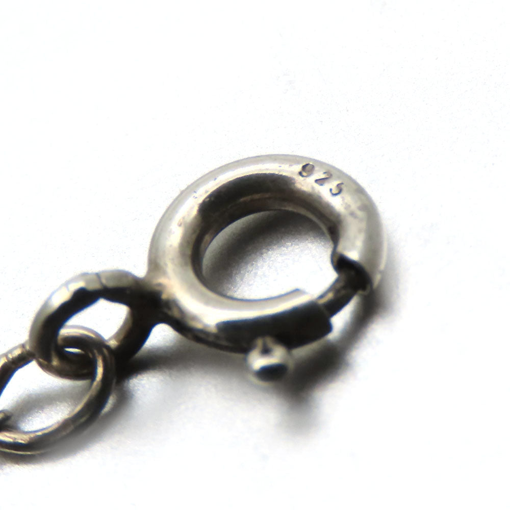 TIFFANY&Co. Necklace Silver925 Silver Double loop Women Used Authentic
