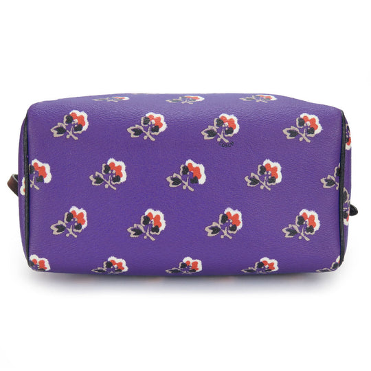 COACH Handbag F55464 Leather, PVC purple Women Used Authentic