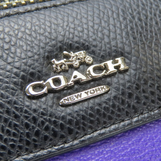 COACH Handbag F55464 Leather, PVC purple Women Used Authentic