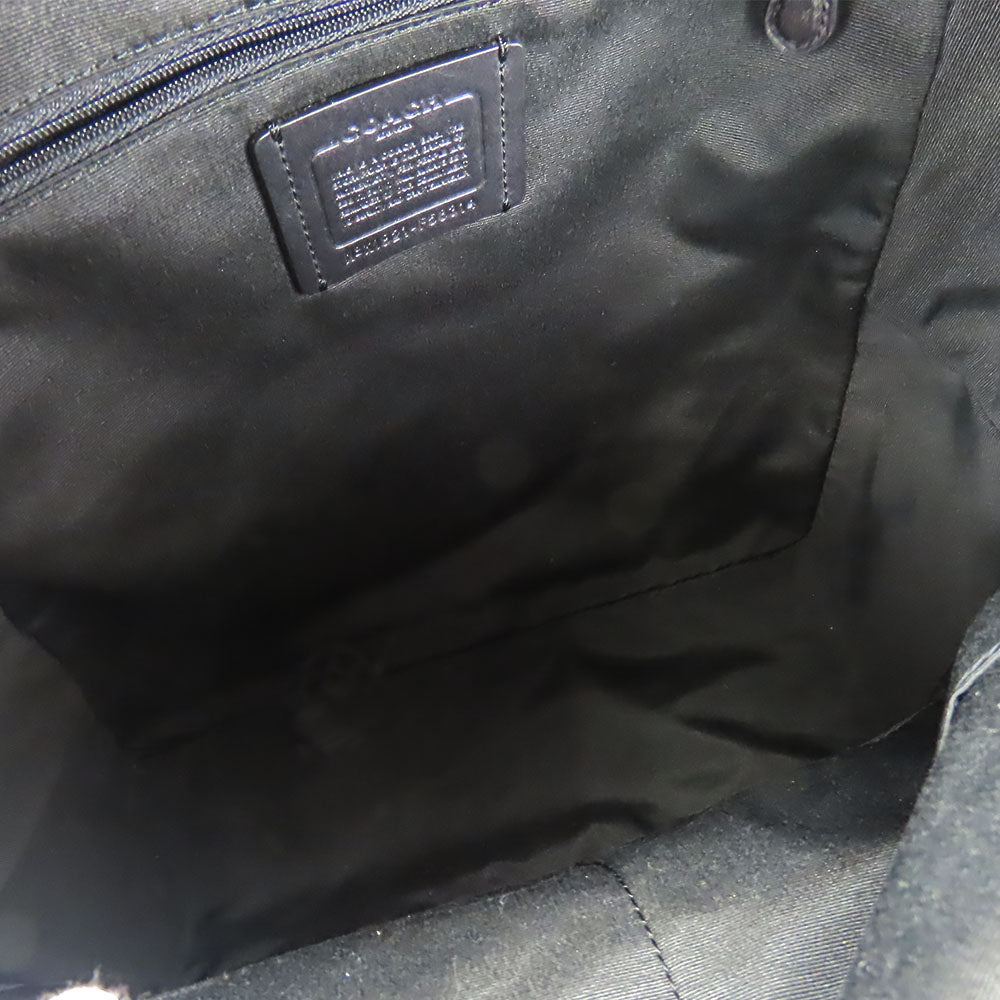 COACH Backpack F58314 PVC, Leather Brown unisex(Unisex) Used Authentic