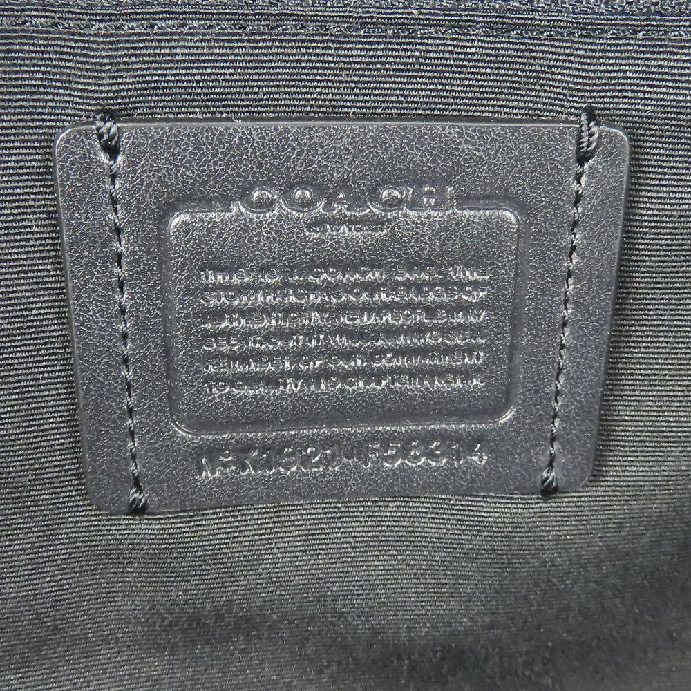 COACH Backpack F58314 PVC, Leather Brown unisex(Unisex) Used Authentic