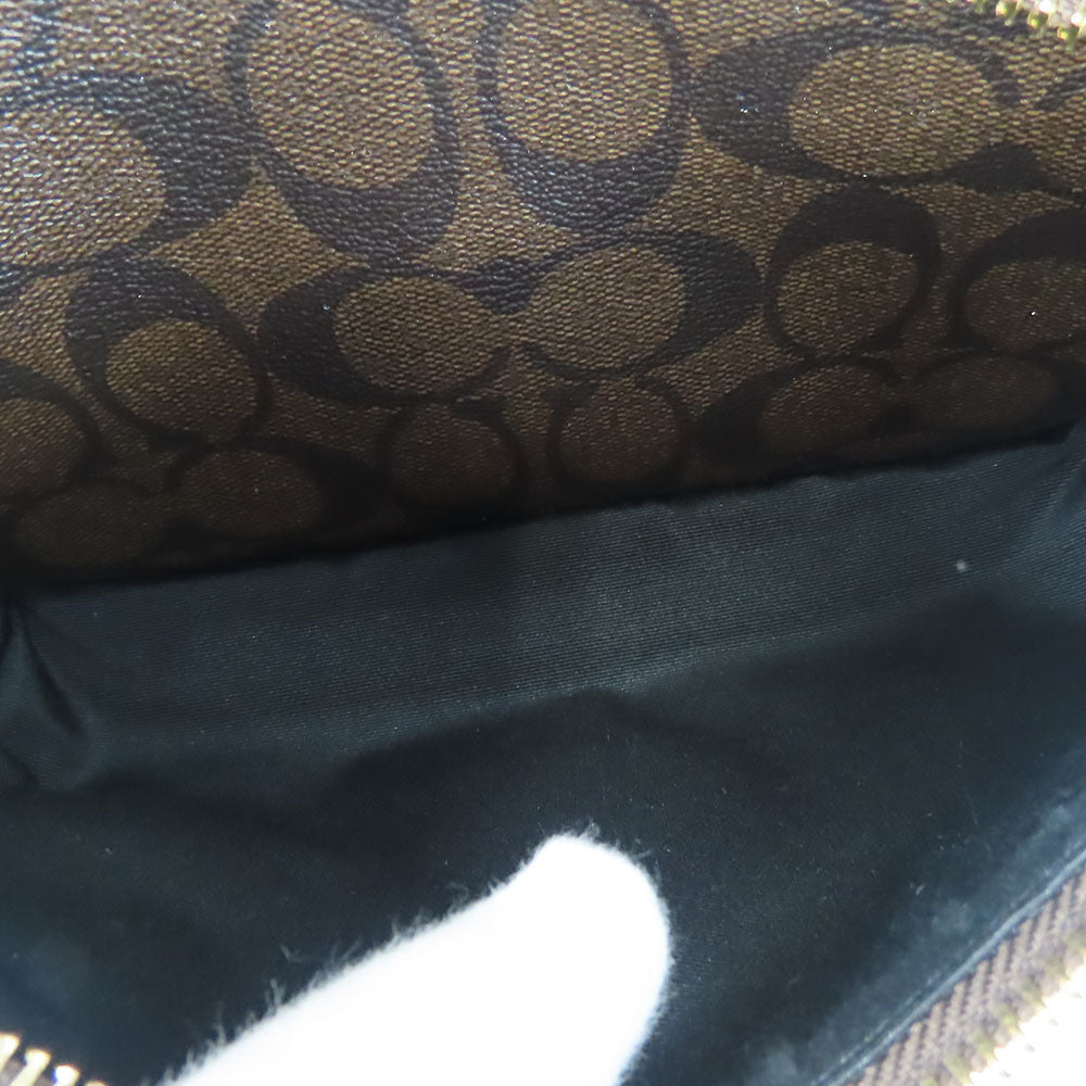 COACH Backpack F58314 PVC, Leather Brown unisex(Unisex) Used Authentic