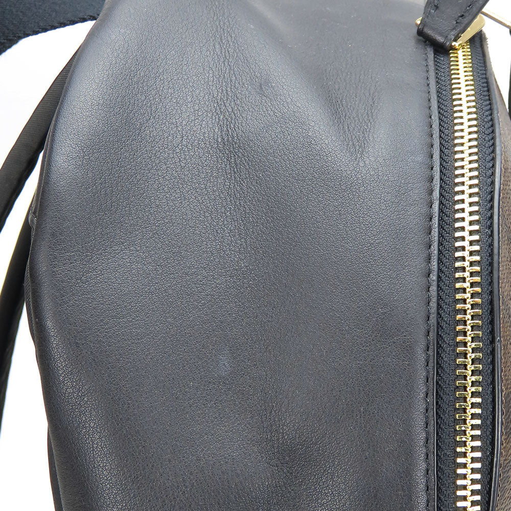 COACH Backpack F58314 PVC, Leather Brown unisex(Unisex) Used Authentic