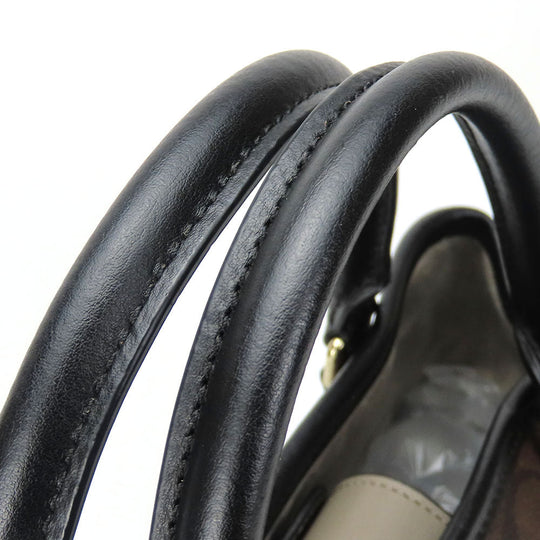 COACH Handbag F57492 PVC, Leather Brown Women Used Authentic