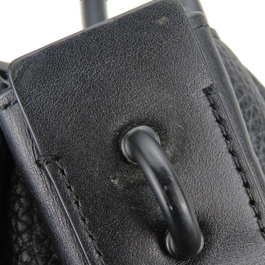 COACH Handbag 59517 leather black Swagger 27 Women Used Authentic