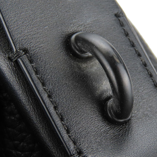 COACH Handbag 59517 leather black Swagger 27 Women Used Authentic