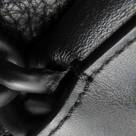 COACH Handbag 59517 leather black Swagger 27 Women Used Authentic