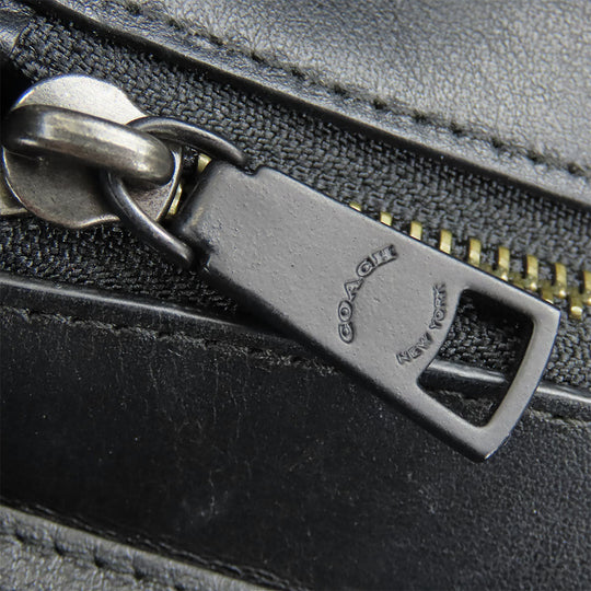 COACH Handbag 59517 leather black Swagger 27 Women Used Authentic