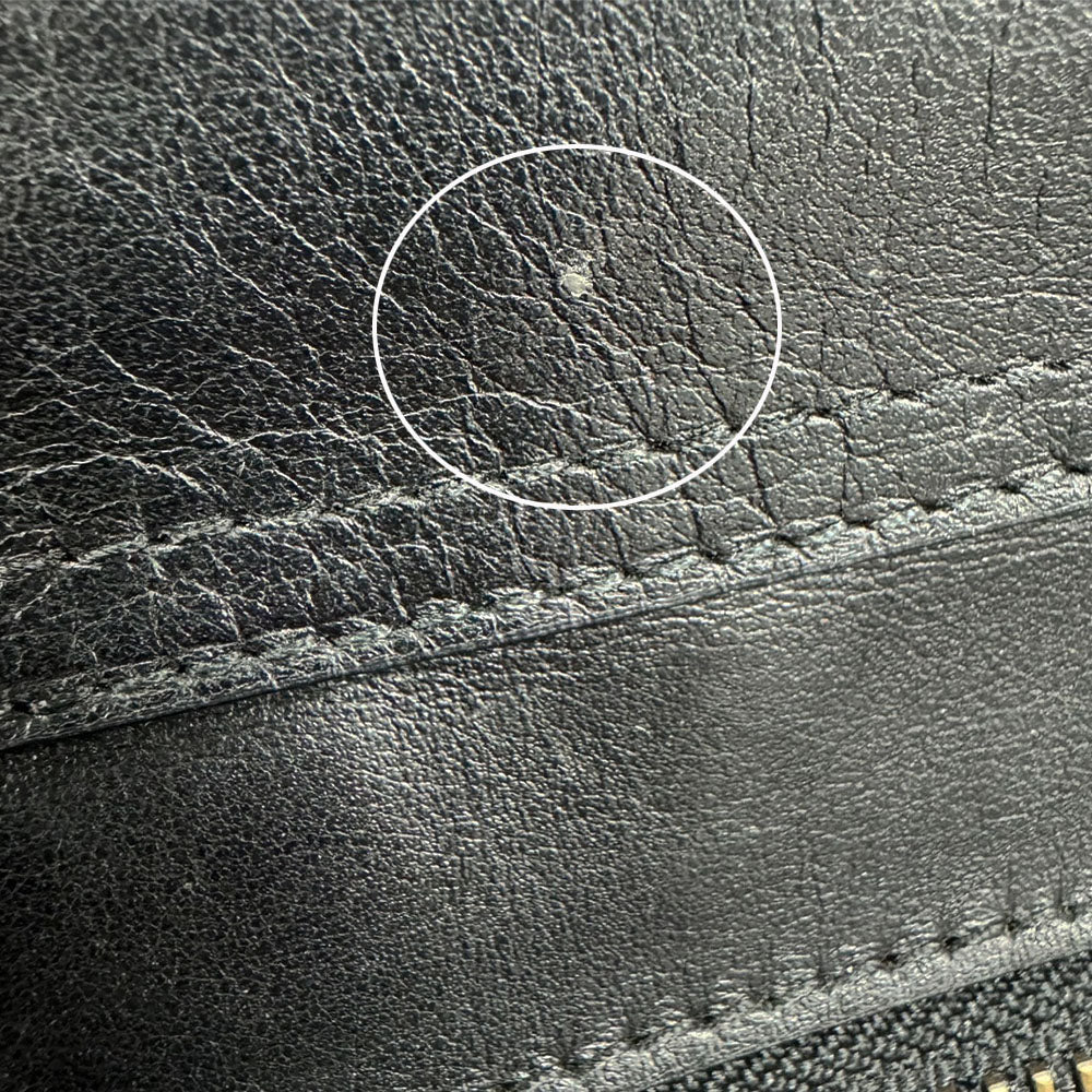 COACH Handbag 59517 leather black Swagger 27 Women Used Authentic