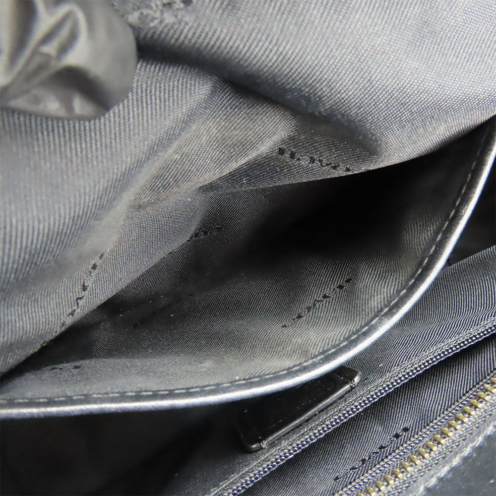 COACH Handbag 59517 leather black Swagger 27 Women Used Authentic