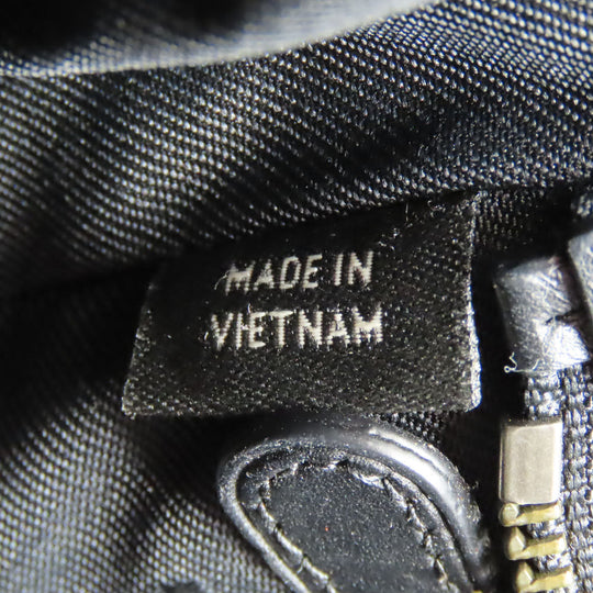 COACH Handbag 59517 leather black Swagger 27 Women Used Authentic