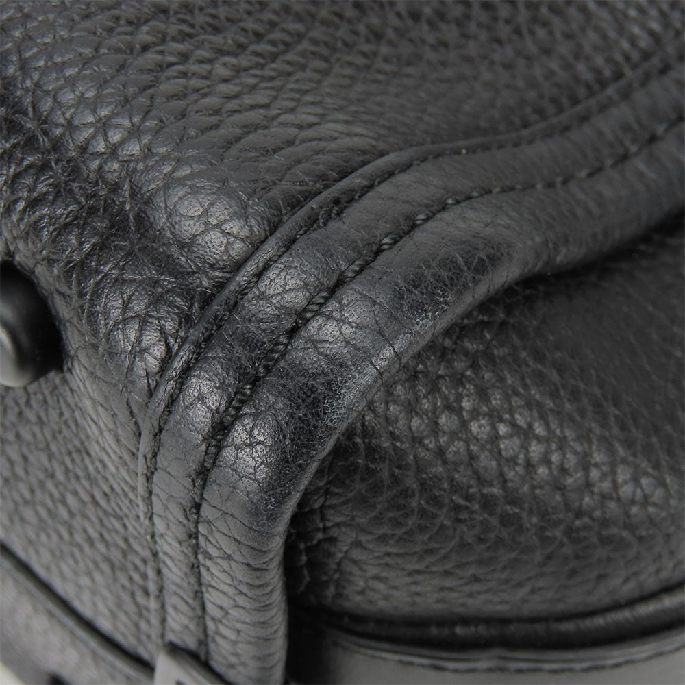 COACH Handbag 59517 leather black Swagger 27 Women Used Authentic