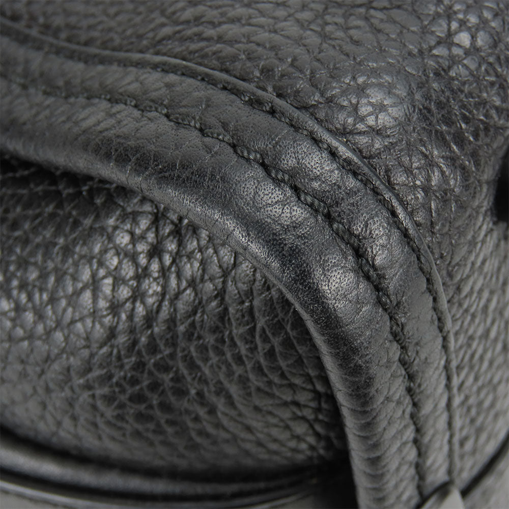 COACH Handbag 59517 leather black Swagger 27 Women Used Authentic