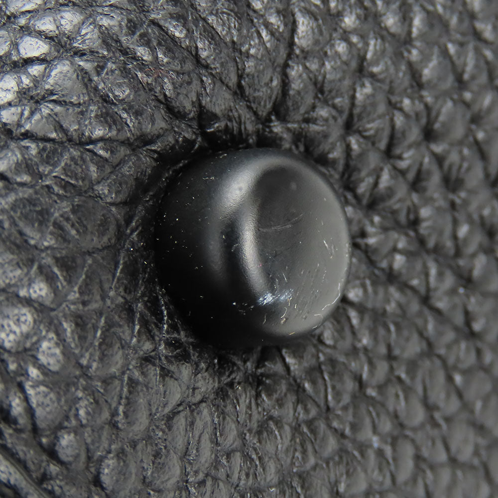 COACH Handbag 59517 leather black Swagger 27 Women Used Authentic