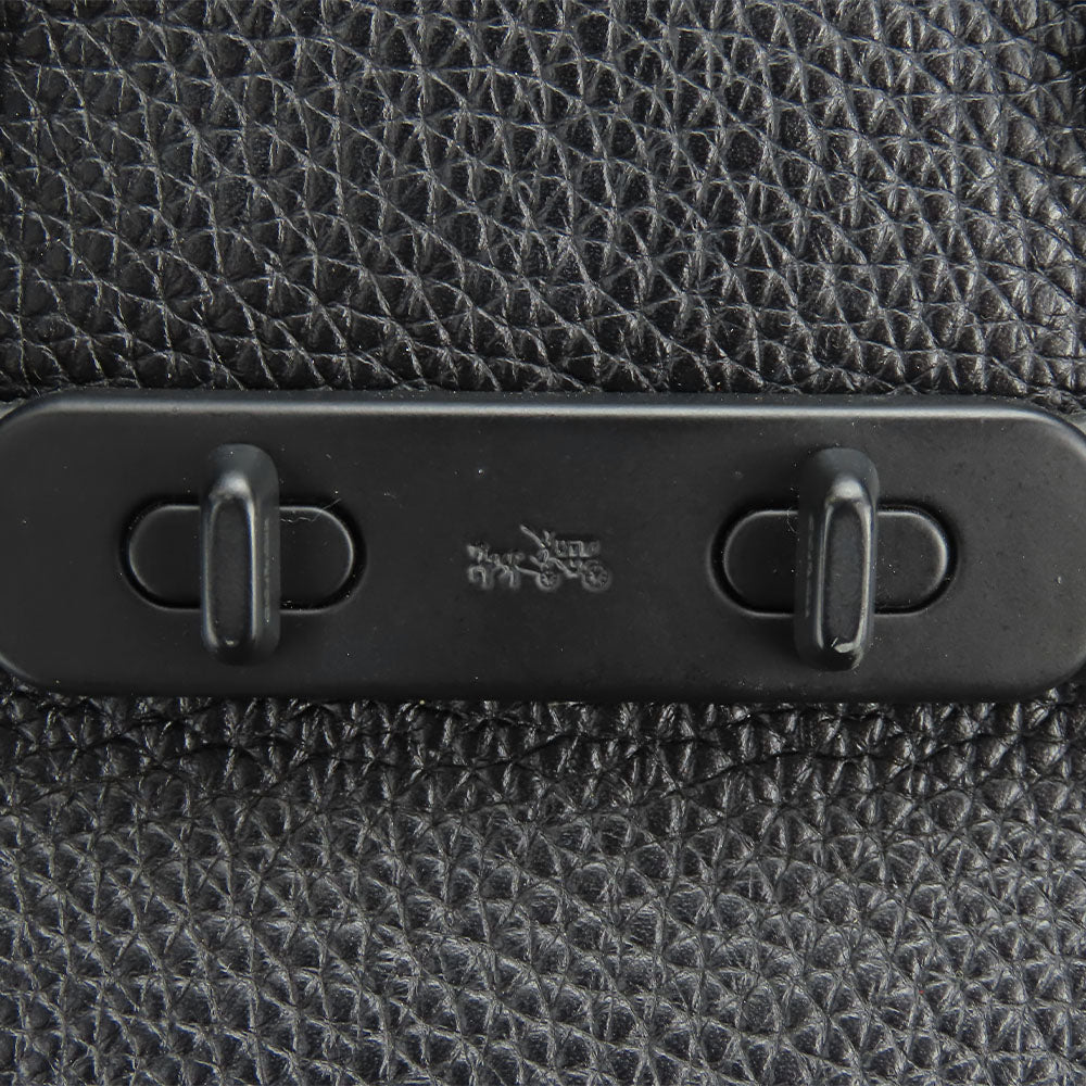 COACH Handbag 59517 leather black Swagger 27 Women Used Authentic