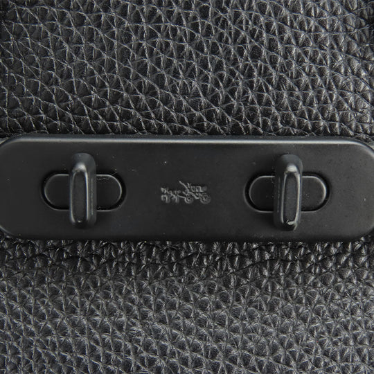 COACH Handbag 59517 leather black Swagger 27 Women Used Authentic