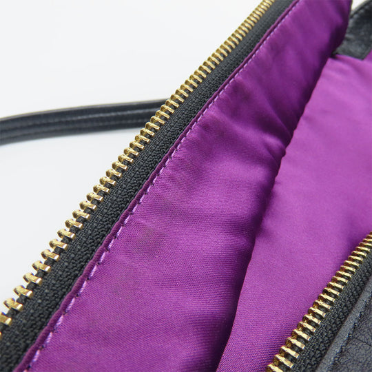 COACH Handbag 20466 leather black Women Used Authentic