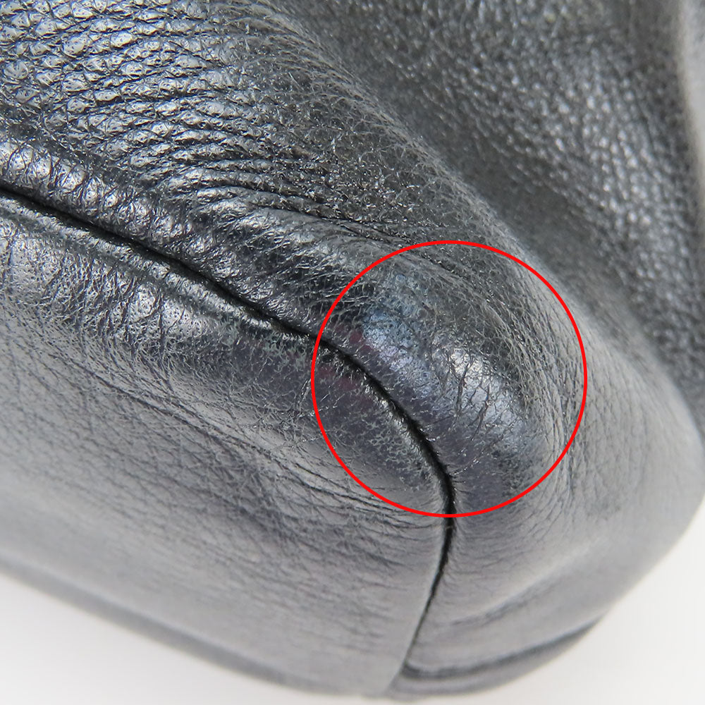 COACH Handbag 20466 leather black Women Used Authentic