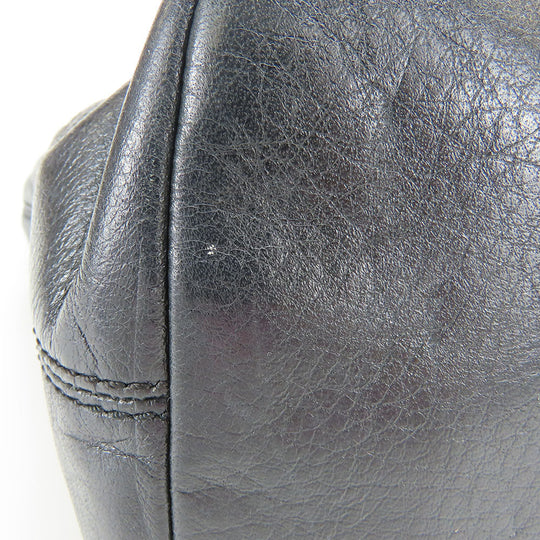 COACH Handbag 20466 leather black Women Used Authentic