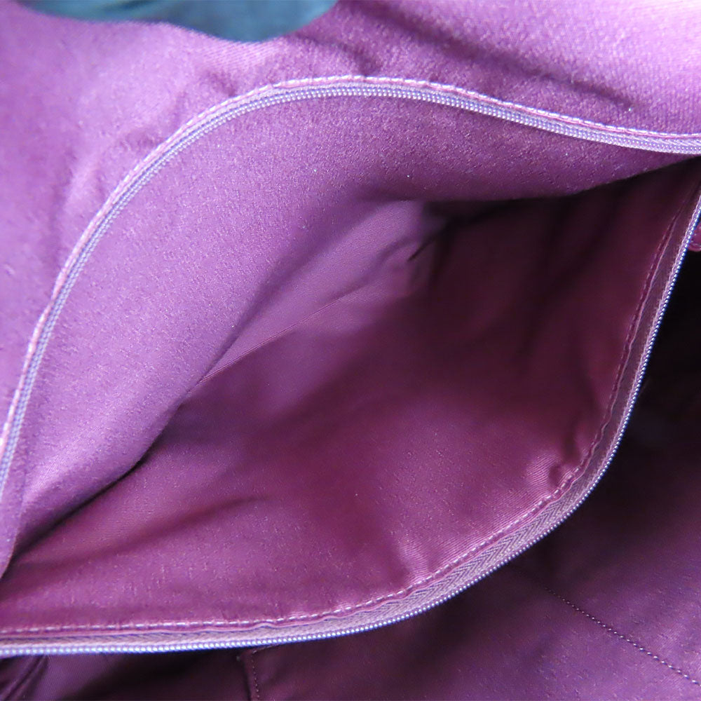 COACH Tote Bag F87701 PVC, Leather Brown Signature Women Used Authentic