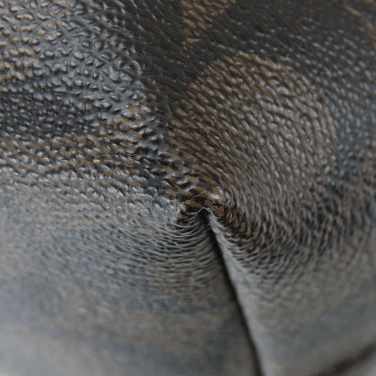 COACH Tote Bag F87701 PVC, Leather Brown Signature Women Used Authentic