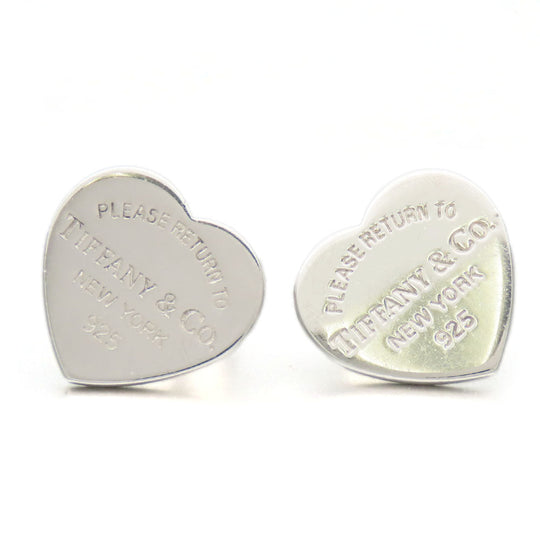 TIFFANY&Co. Pierce Silver925 Silver Lean-to Women Used Authentic