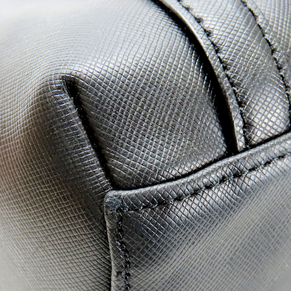 COACH Tote Bag F77606 leather black unisex(Unisex) Used Authentic