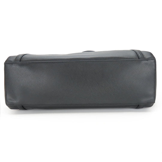 COACH Tote Bag F77606 leather black unisex(Unisex) Used Authentic