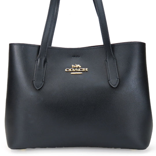 COACH Tote Bag F48733 leather black Women Used Authentic