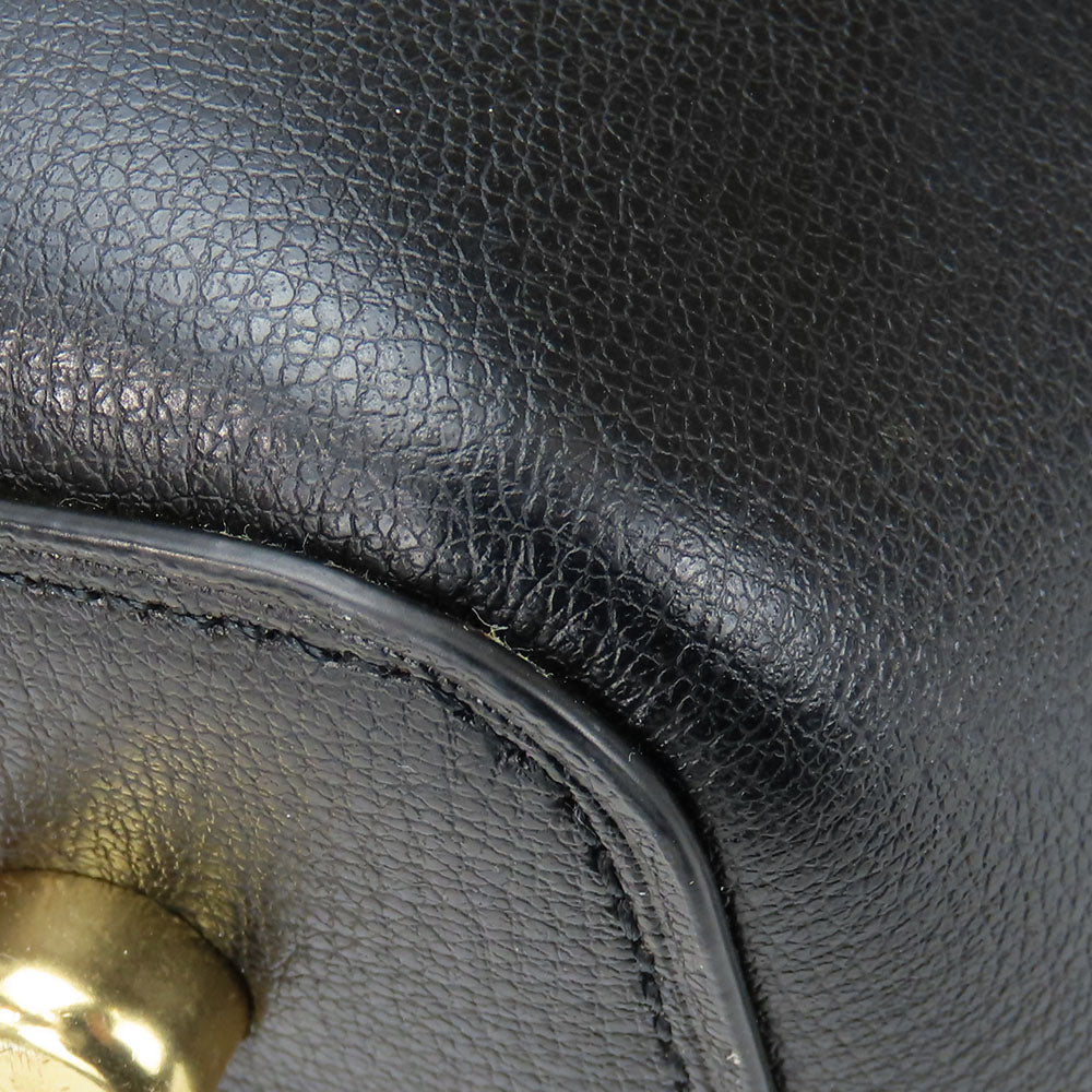 COACH Tote Bag F48733 leather black Women Used Authentic