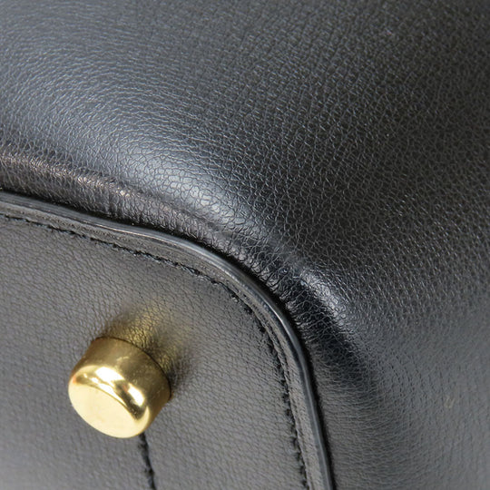 COACH Tote Bag F48733 leather black Women Used Authentic