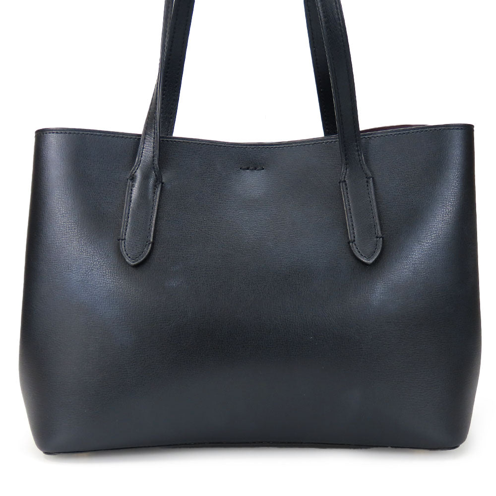 COACH Tote Bag F48733 leather black Women Used Authentic