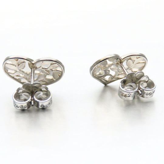 TIFFANY&Co. Pierce Silver925 Silver Olive leaf heart Women Used Authentic