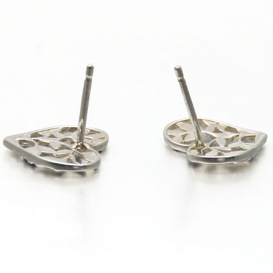 TIFFANY&Co. Pierce Silver925 Silver Olive leaf heart Women Used Authentic
