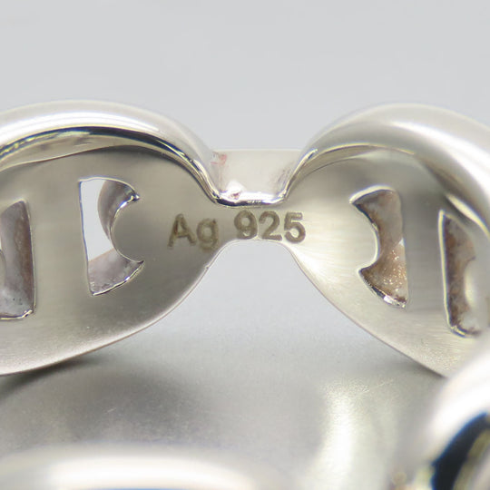 HERMES Ring Silver925 Silver Chene Dunkle Anchene