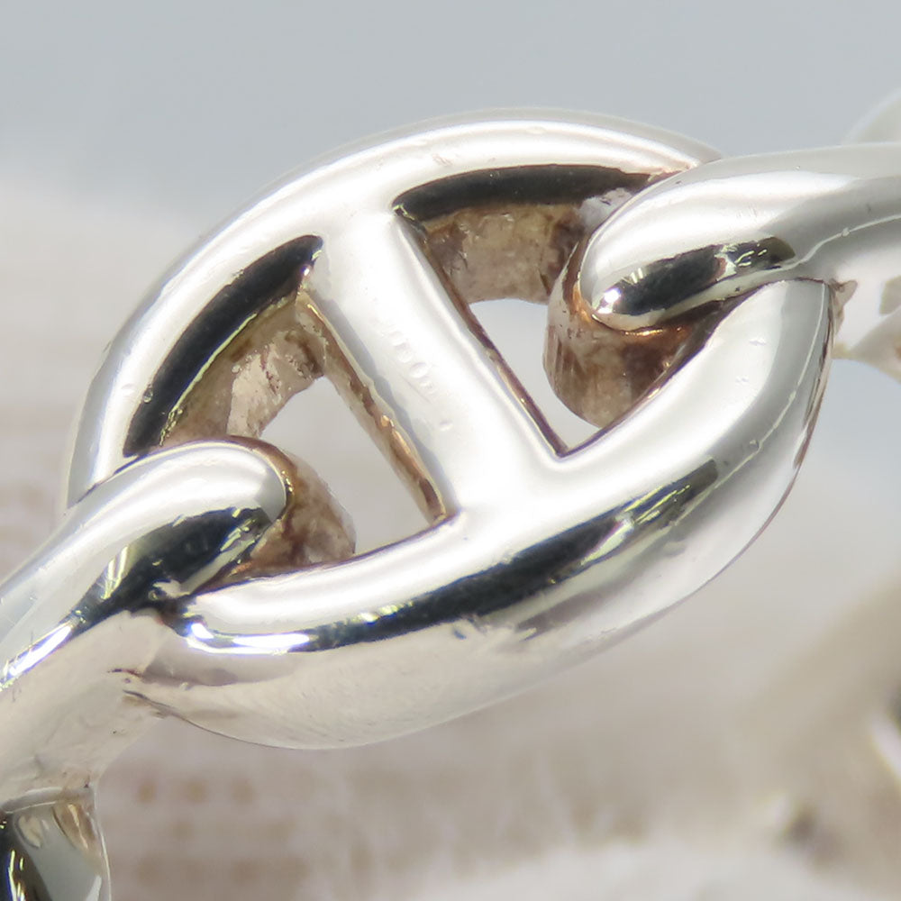 HERMES Ring Silver925 Silver Chene Dunkle Anchene