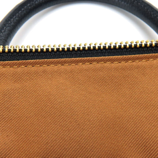 COACH Handbag CE741 leather black Women Used Authentic